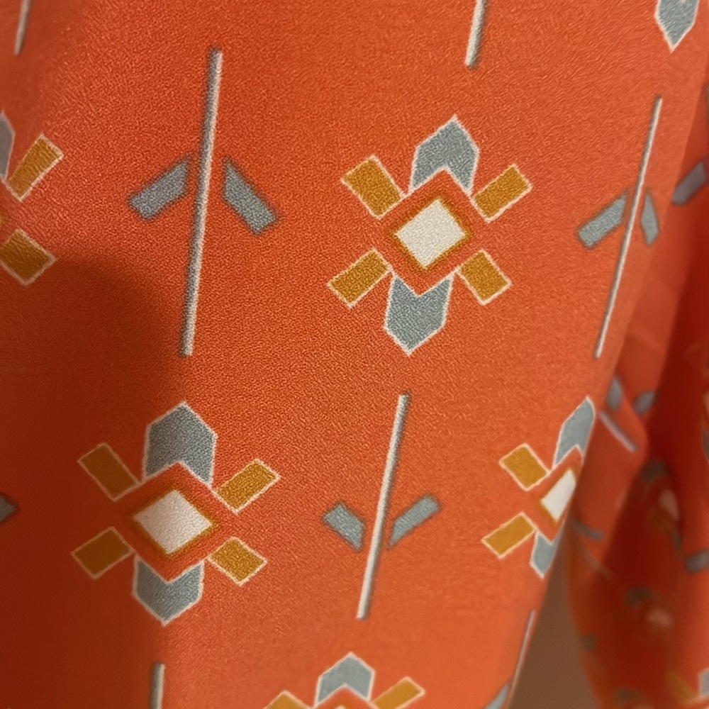 Coral Patterned, Full Length Romper - image 4